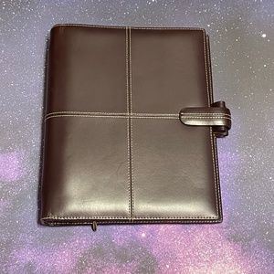 Filofax Brown Leather Classic A5 Organizer